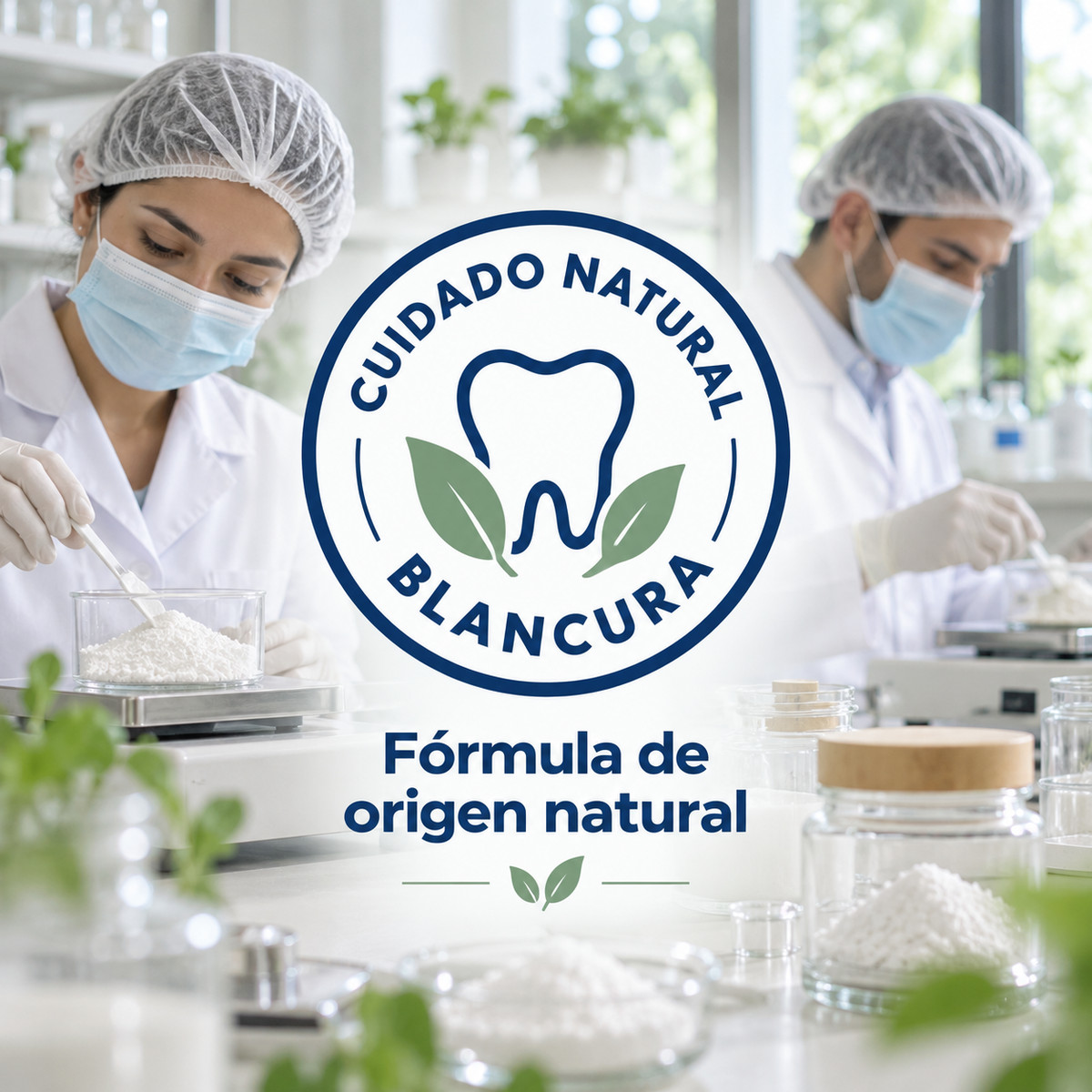 Polvo blanqueador dental de triple acción Blancura®